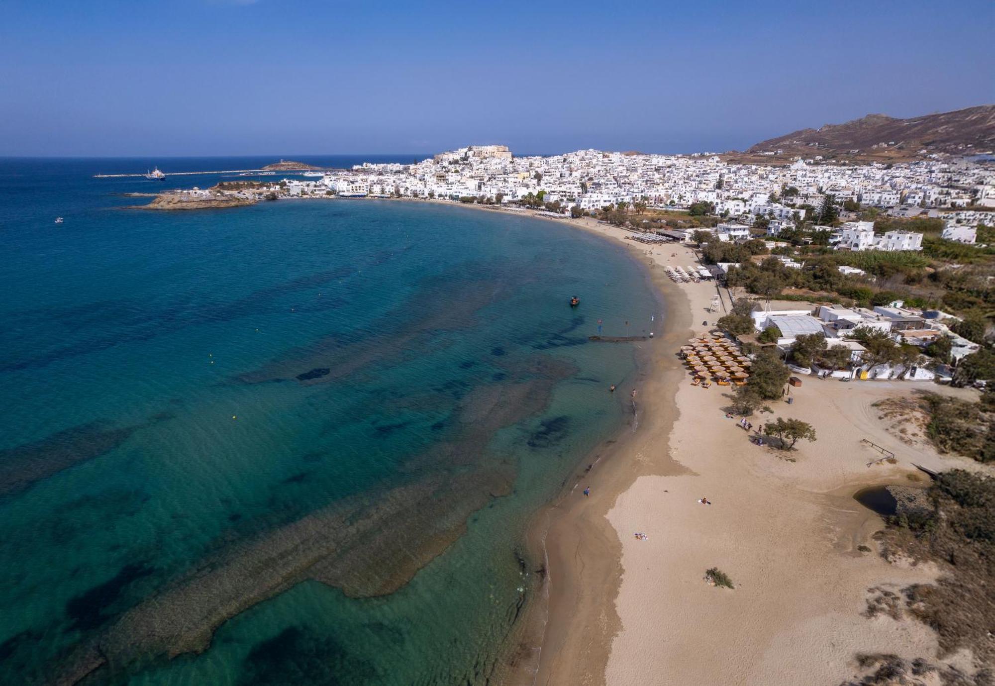 Flisvos Beach Apartments Naxos City Exteriér fotografie