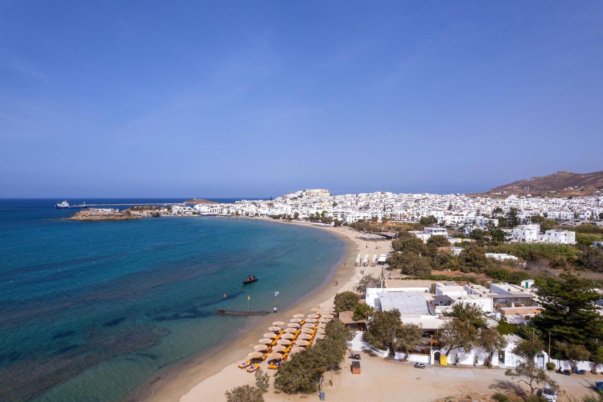 Flisvos Beach Apartments Naxos City Exteriér fotografie